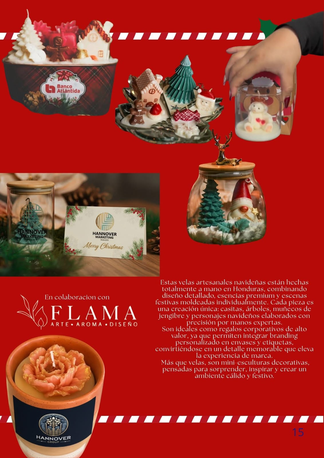 Producto navideño personalizado Hannover Marketing Honduras