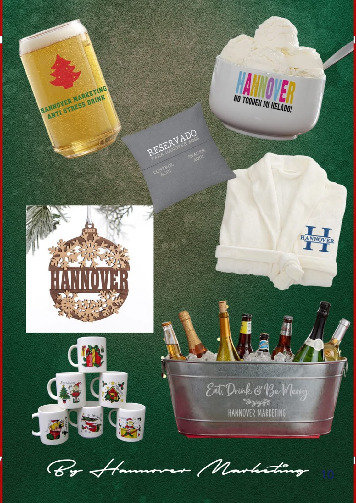 Producto navideño personalizado Hannover Marketing Honduras