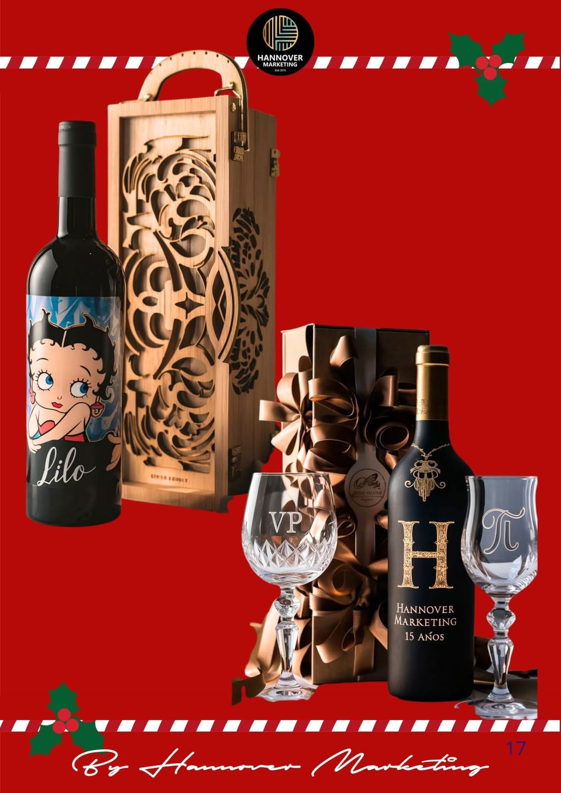 Producto navideño personalizado Hannover Marketing Honduras