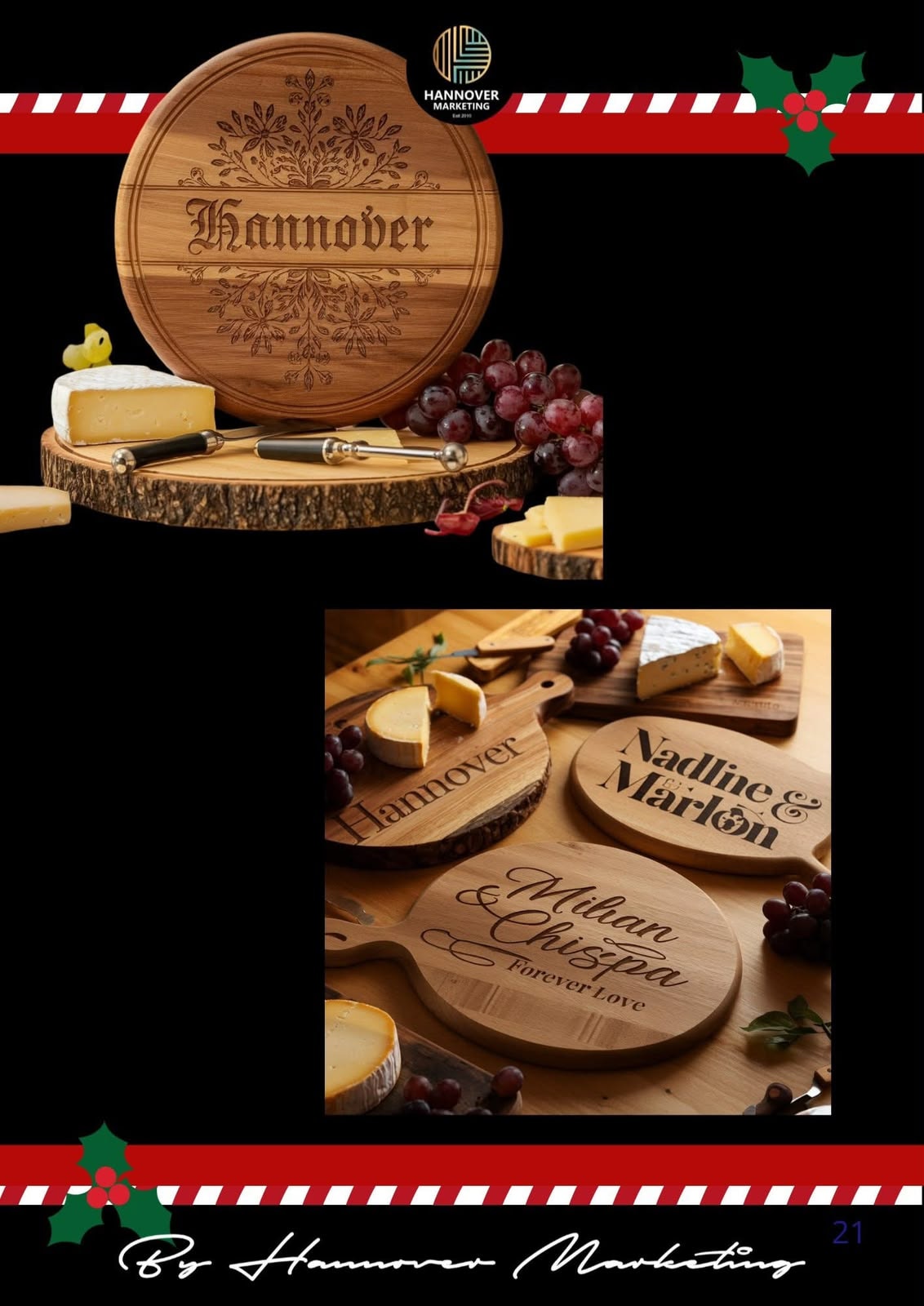 Producto navideño personalizado Hannover Marketing Honduras