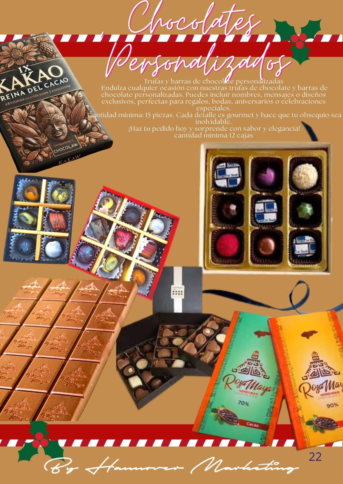 Producto navideño personalizado Hannover Marketing Honduras